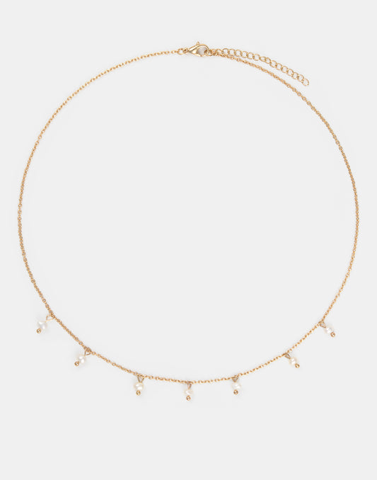 Multi-pearl necklace