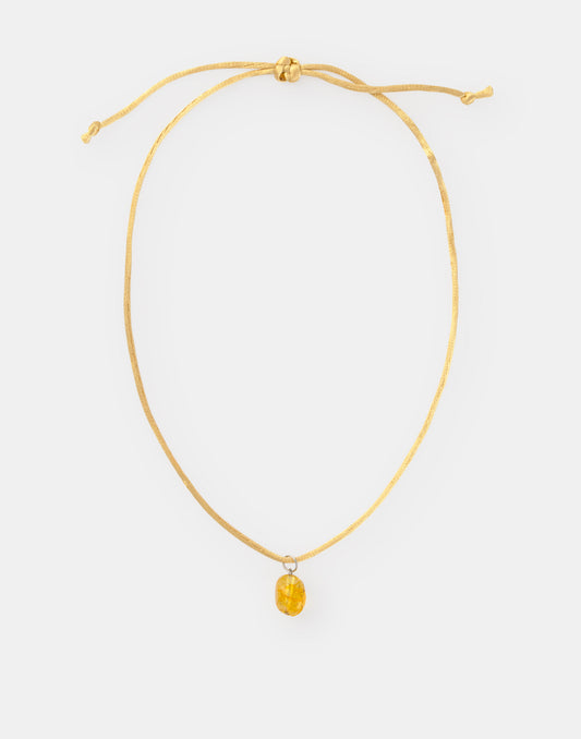 Fadenkette mit Stein