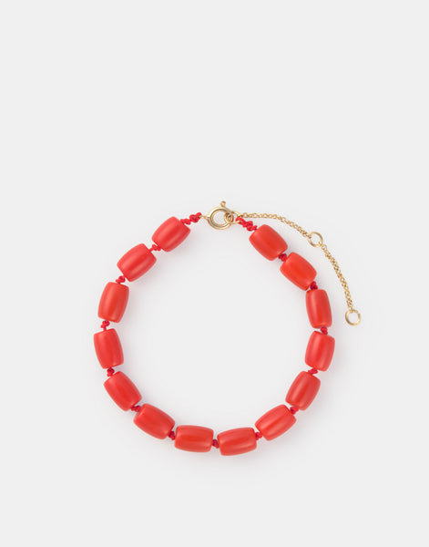 Pulsera coral