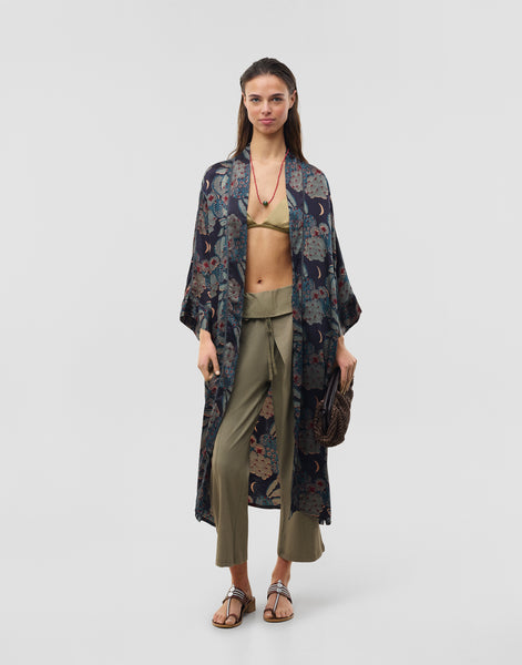 Kimono loto largo