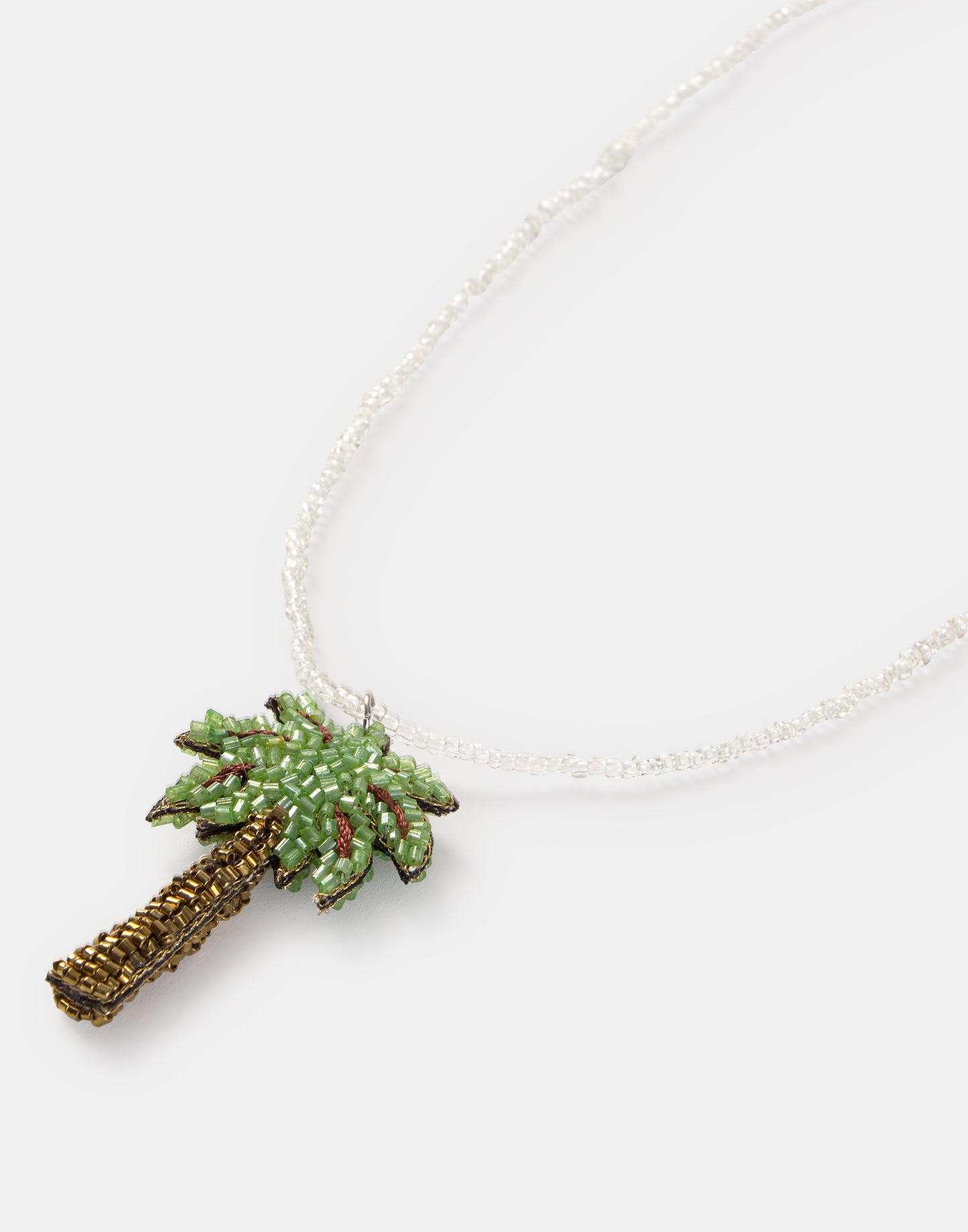 Collar palmera beads