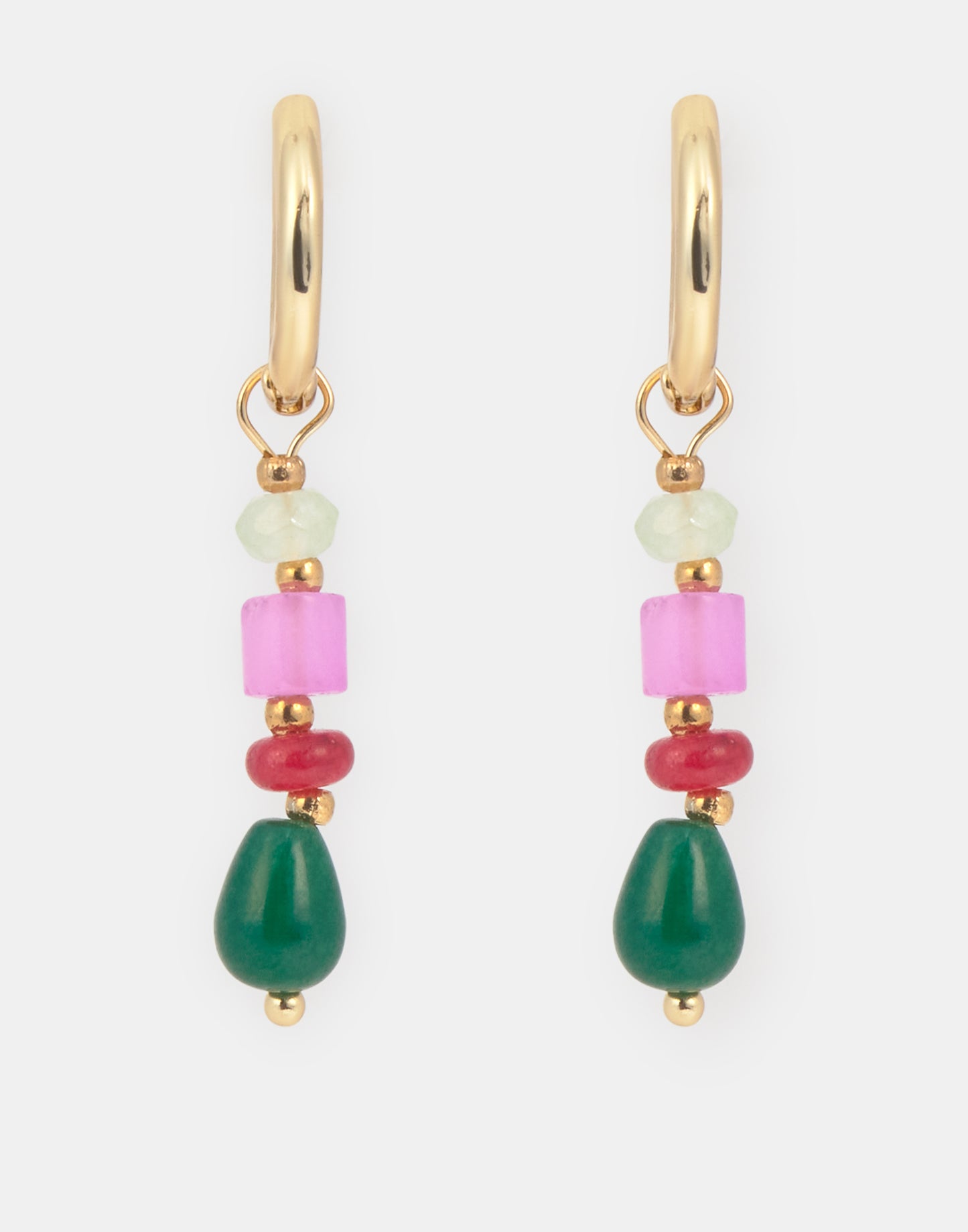 Pendientes aro multipiezas