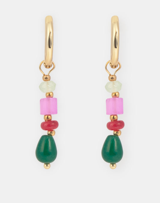 Pendientes aro multipiezas