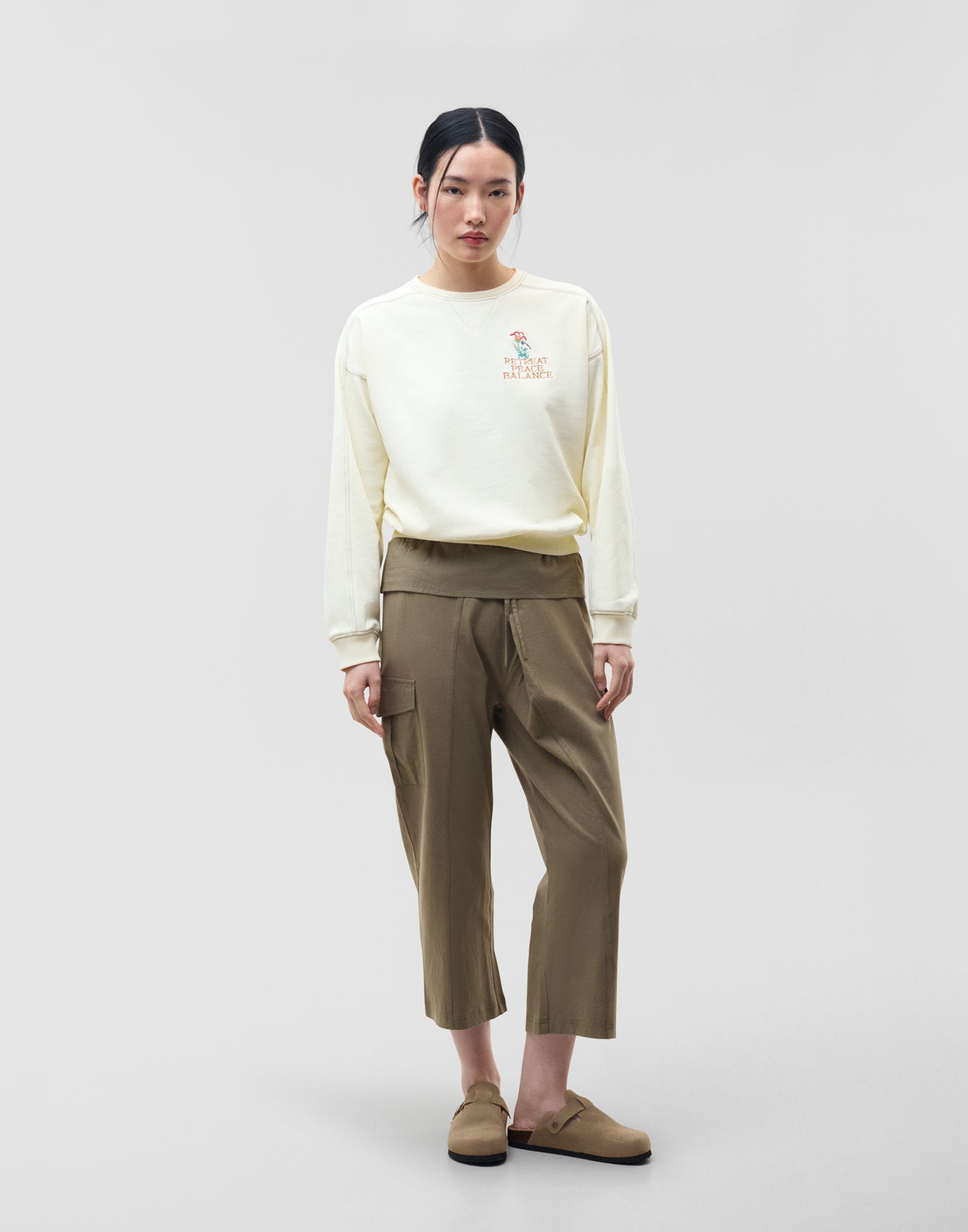 Sweat brodé Retreat