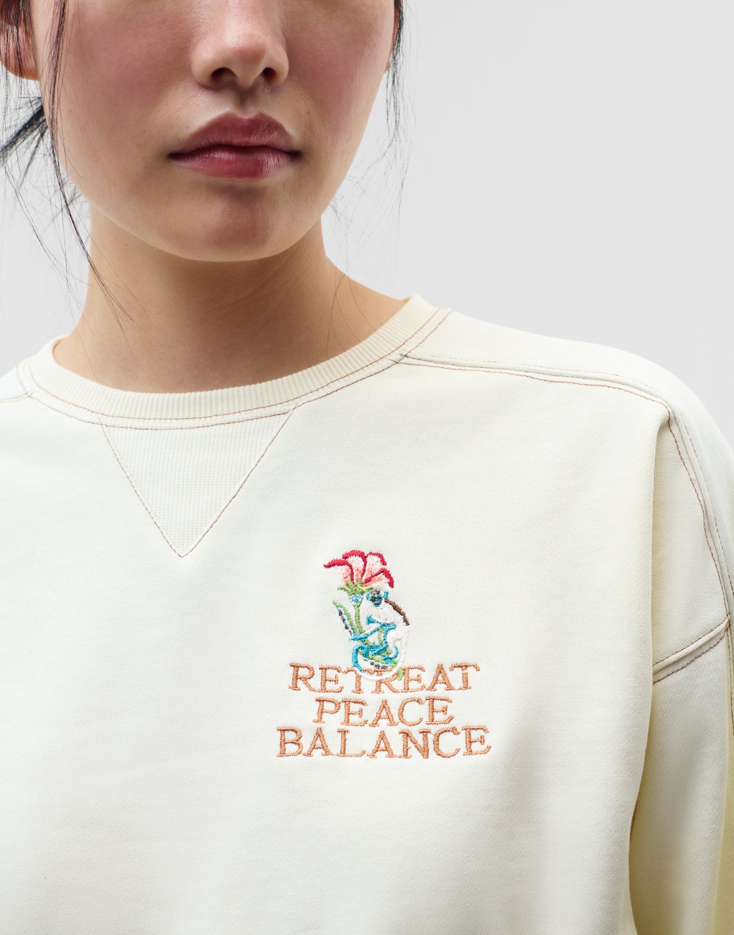 Sweat brodé Retreat