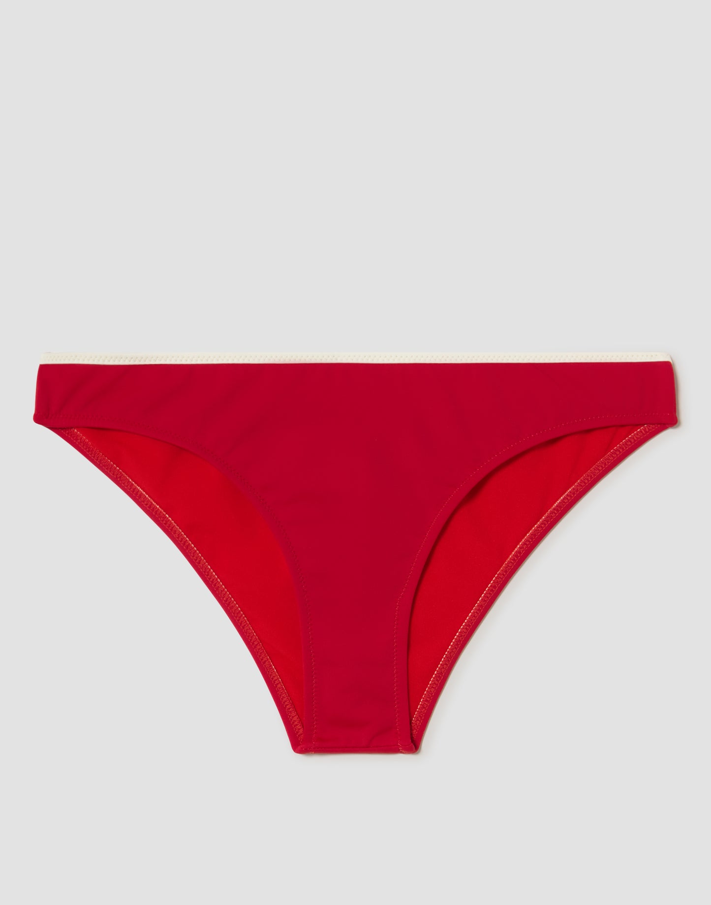 Braguita bikini rojo ribete