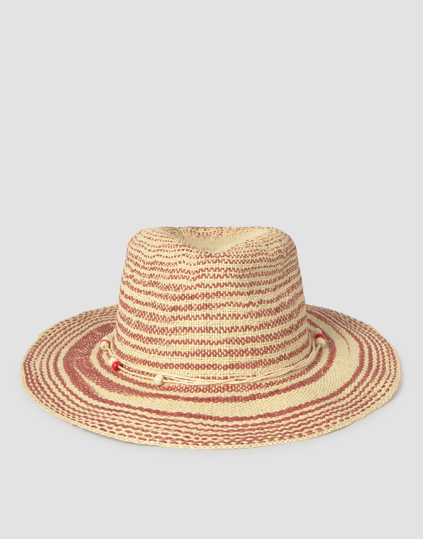 Chapeau à bordure perlée