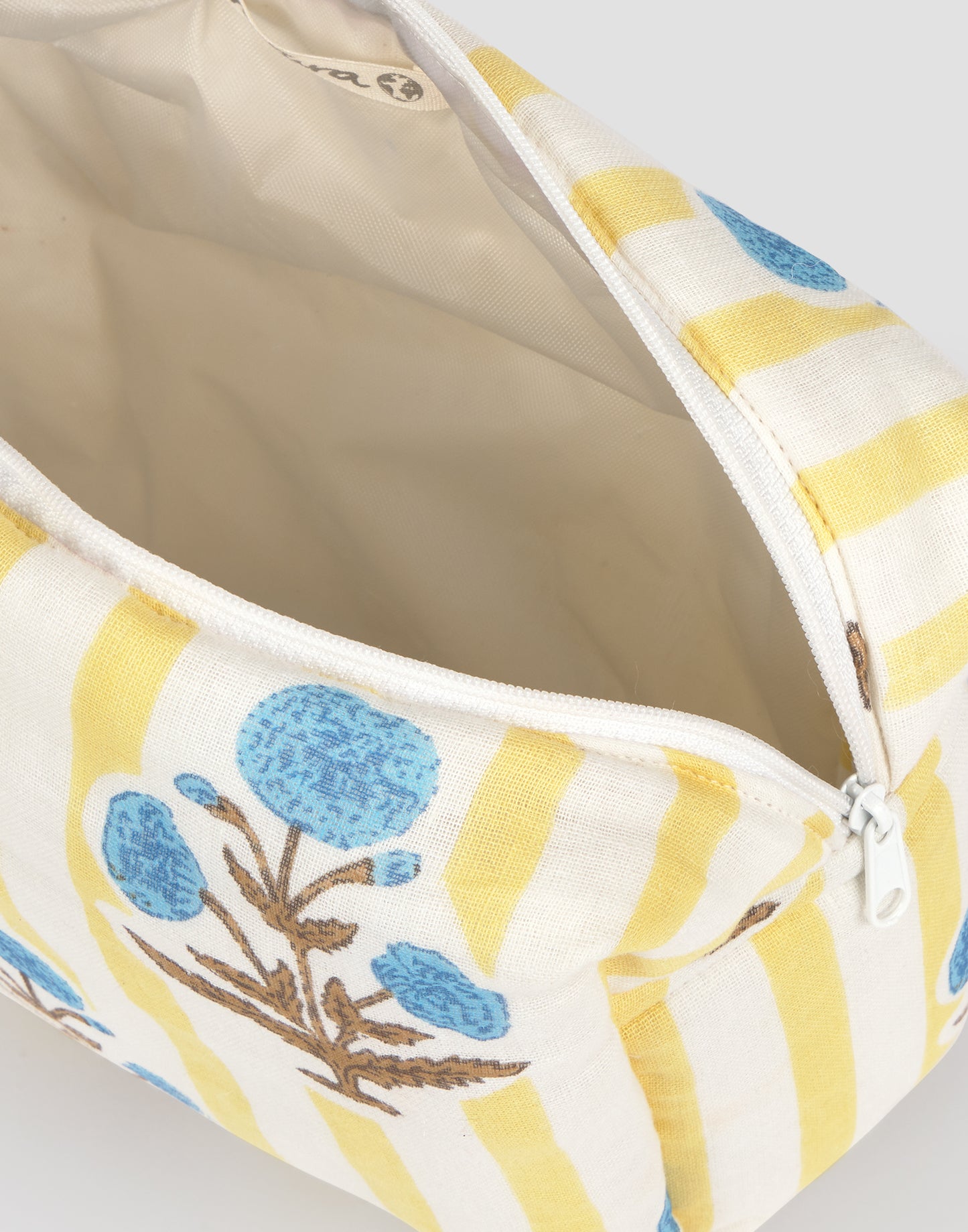 Jaya Double Cotton Toiletry Bag