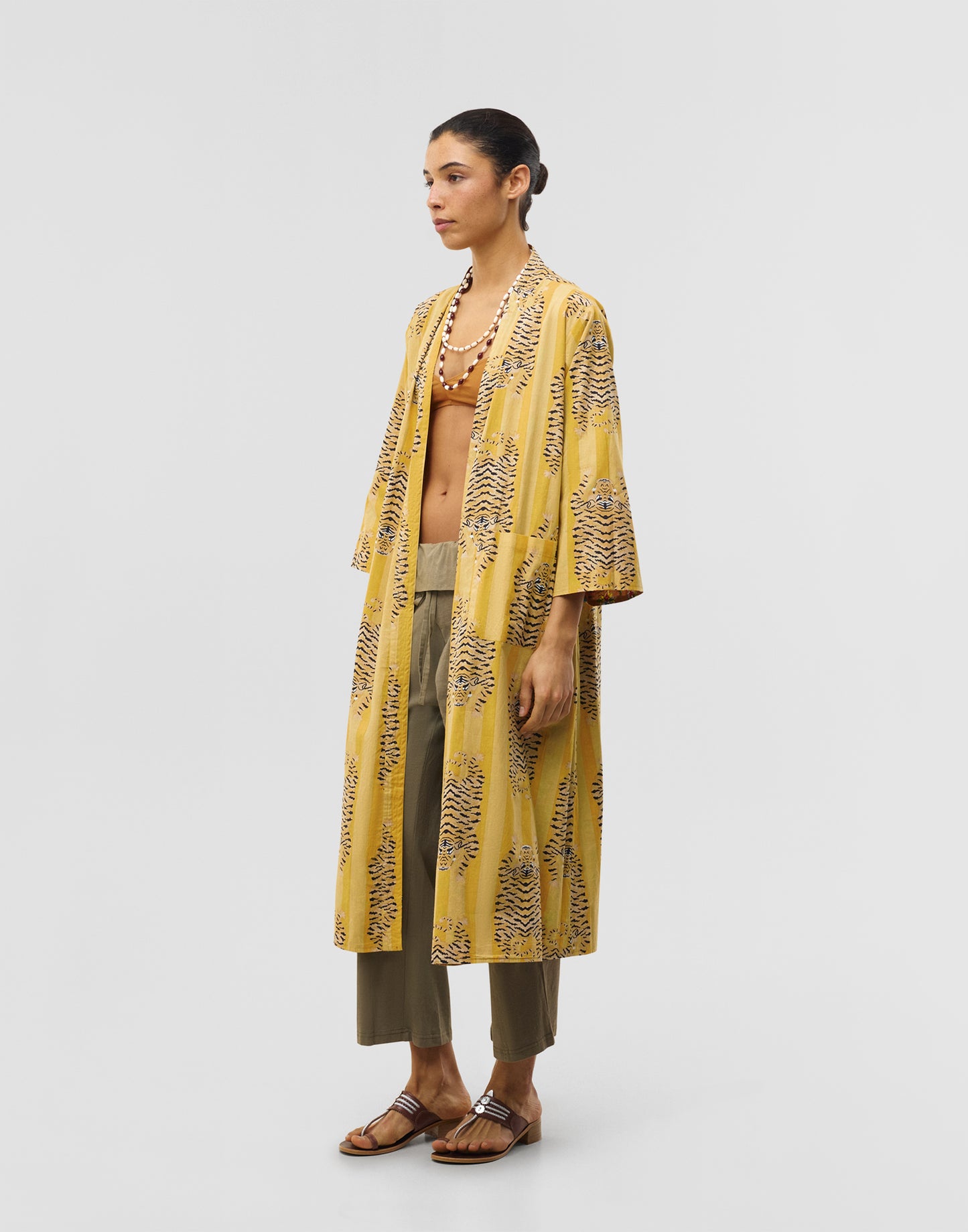Kimono tigres reversible