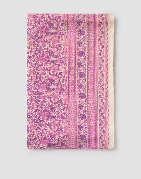 Pareo stampa fiori lilla