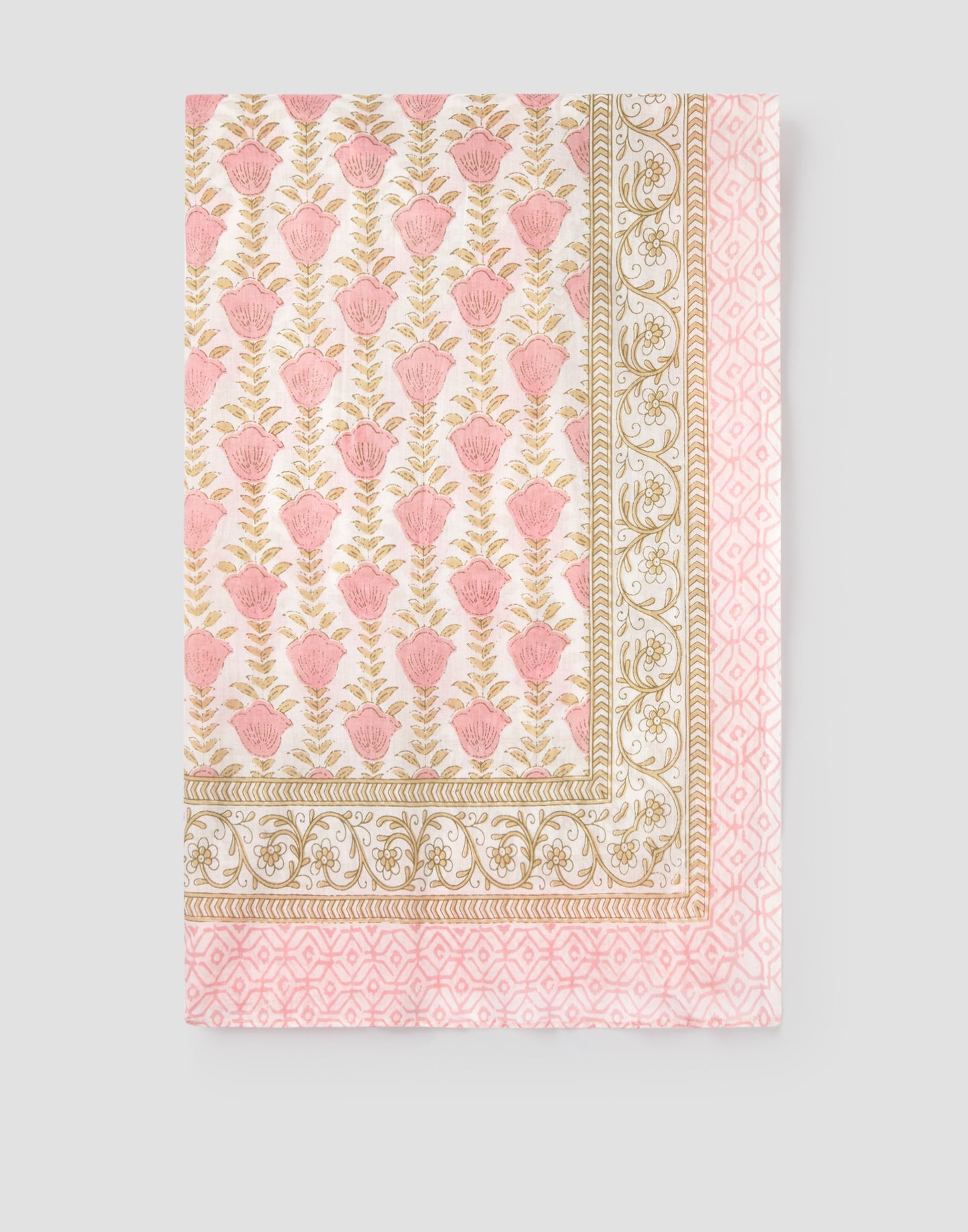 Pareo mit rosa Blumenprint