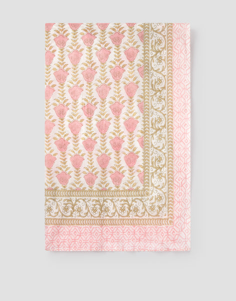 Pareo mit rosa Blumenprint