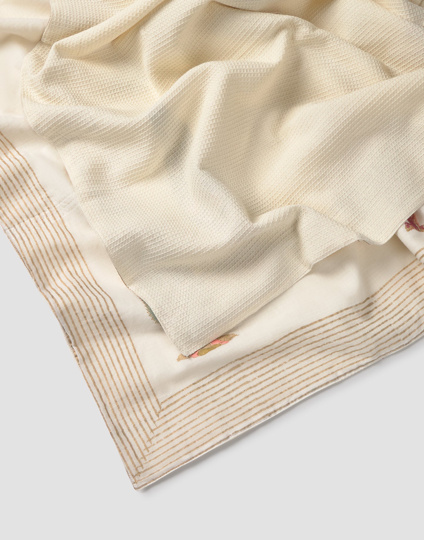 Stamp Waffle Pareo Towel