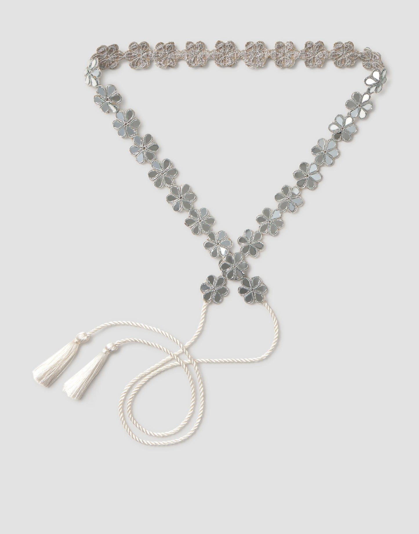 Gürtel Spiegel silver