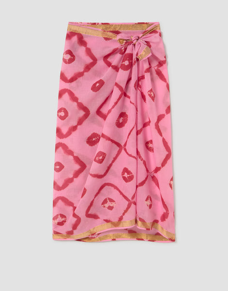 Pareo sari tie dye rombo