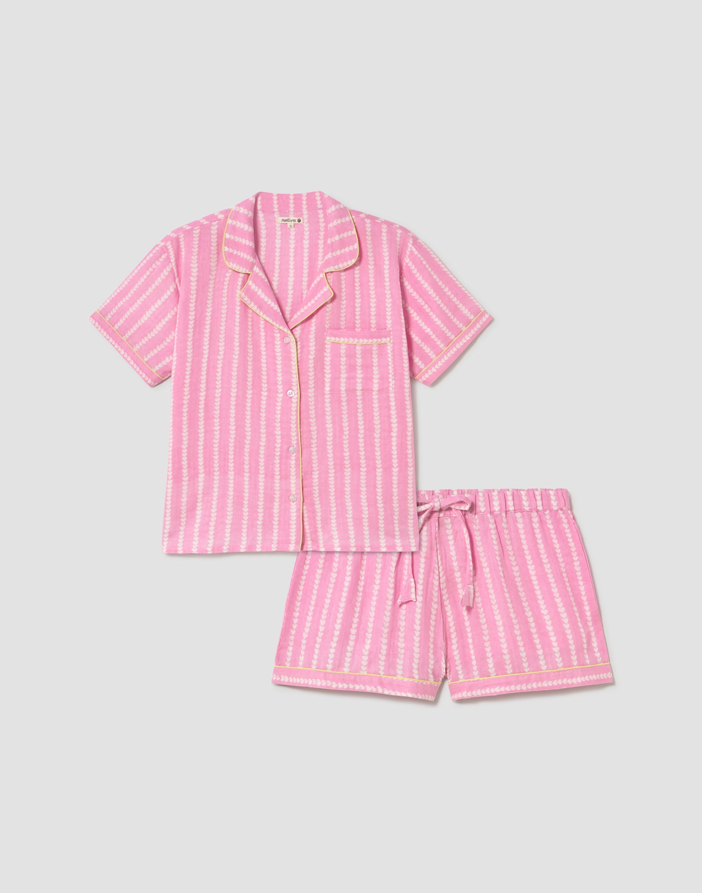 Pyjama court Jaya Summer Heart