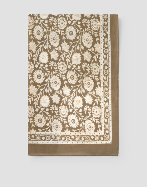 Pañuelo flor blanca