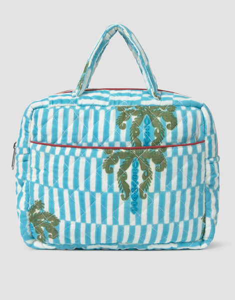 Kosmetiktasche mit Griffen Palms