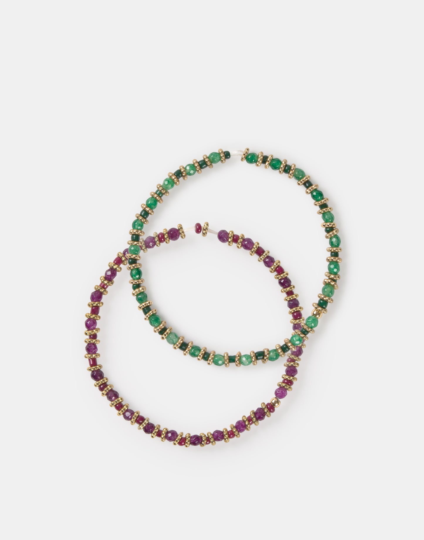 Pack 2 pulseras elásticas flor