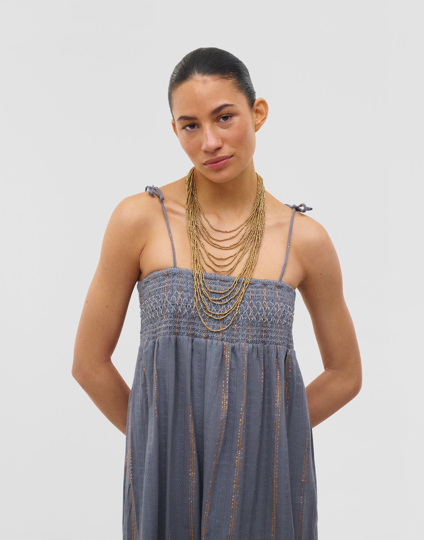 Collana multipla beads
