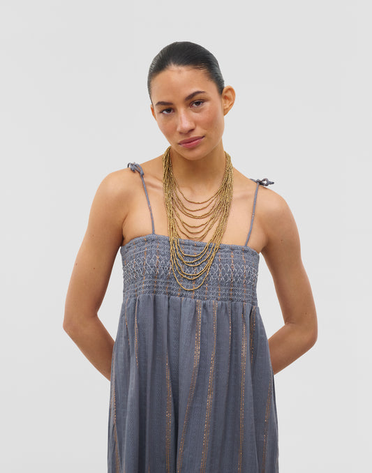 Collana multipla beads