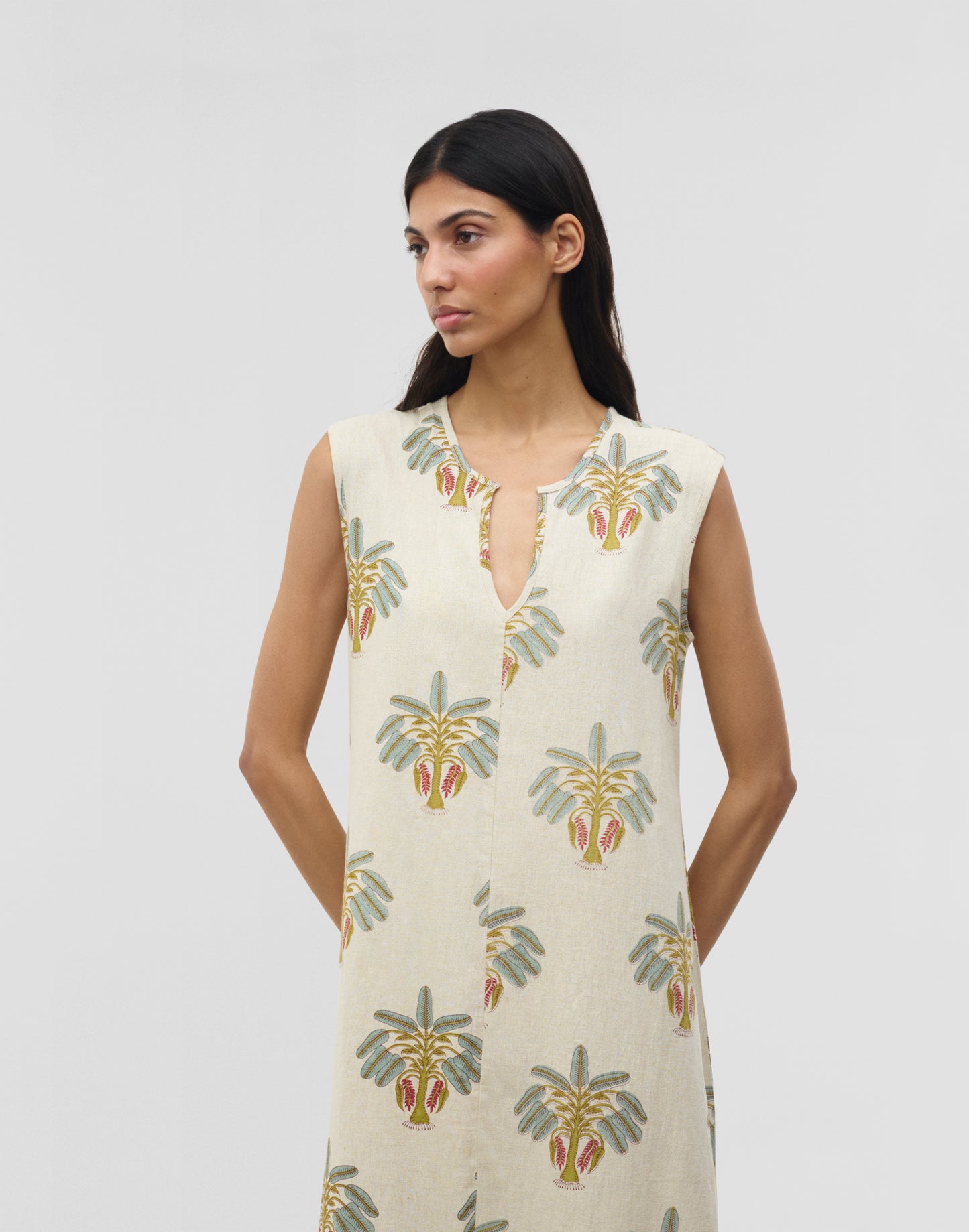Bahir Linen Dress