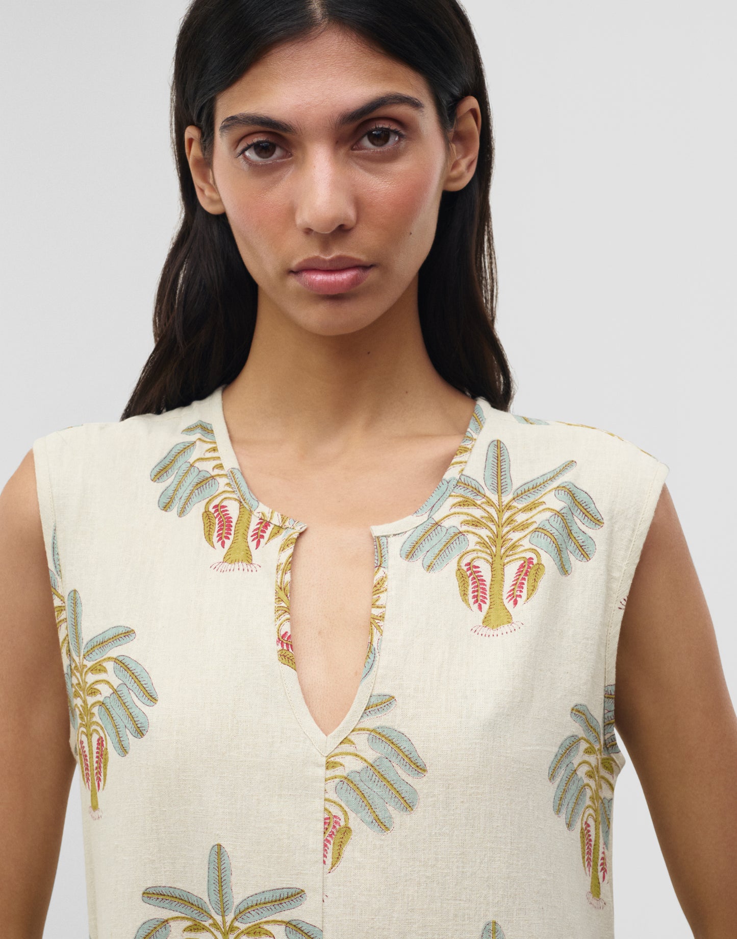 Bahir Linen Dress