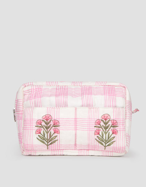 Jaya Squares Toiletry Bag