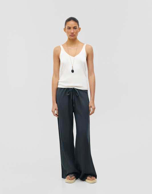 Top Rib Satin