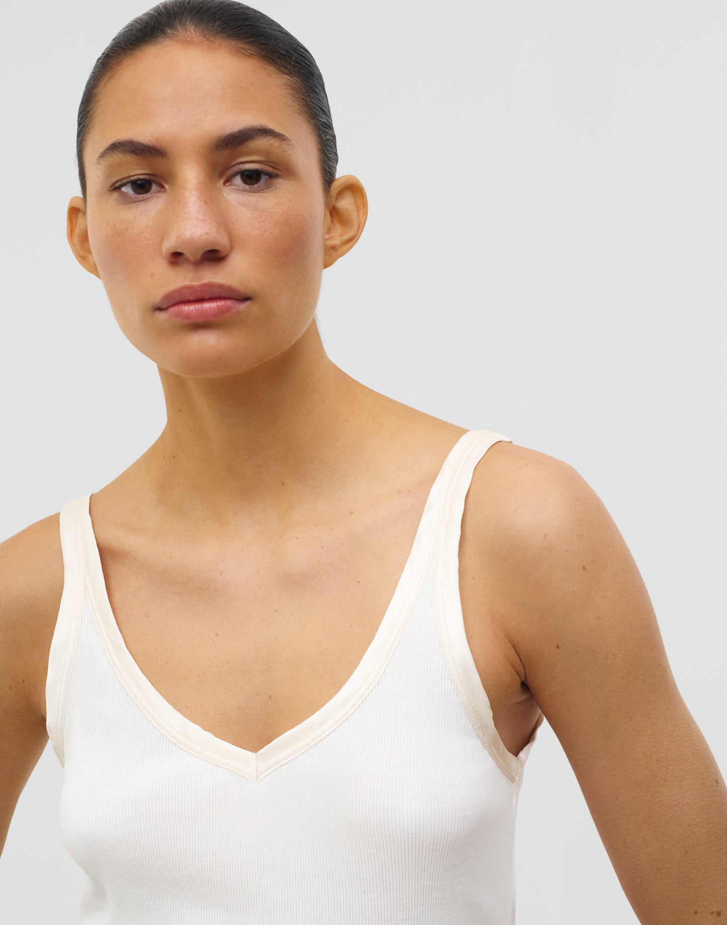 Top Rib Satin