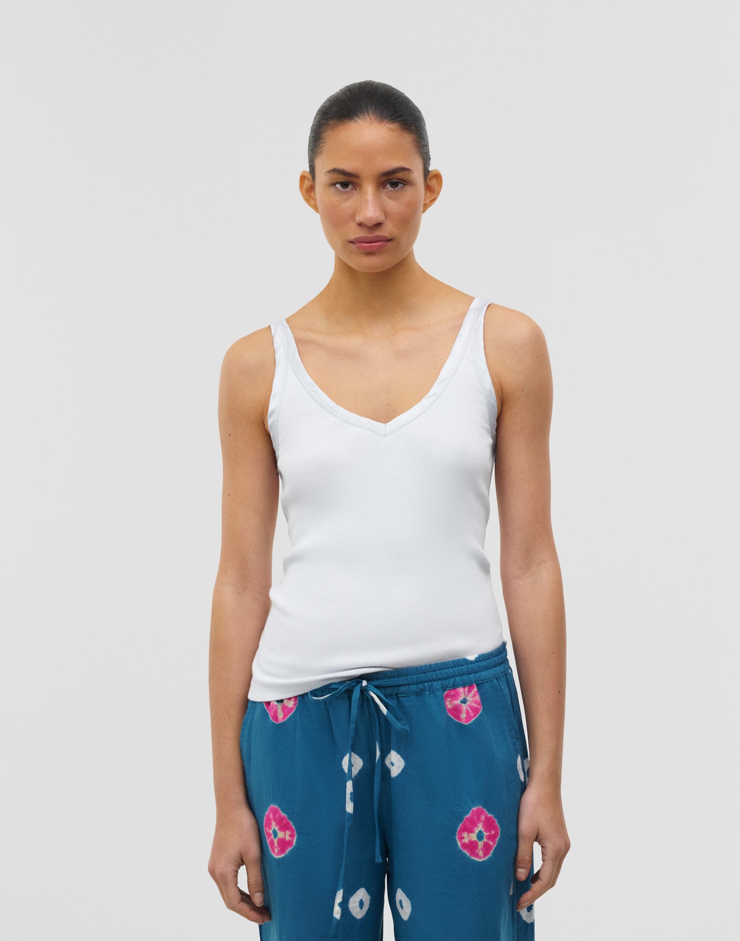 Top Rib Satin