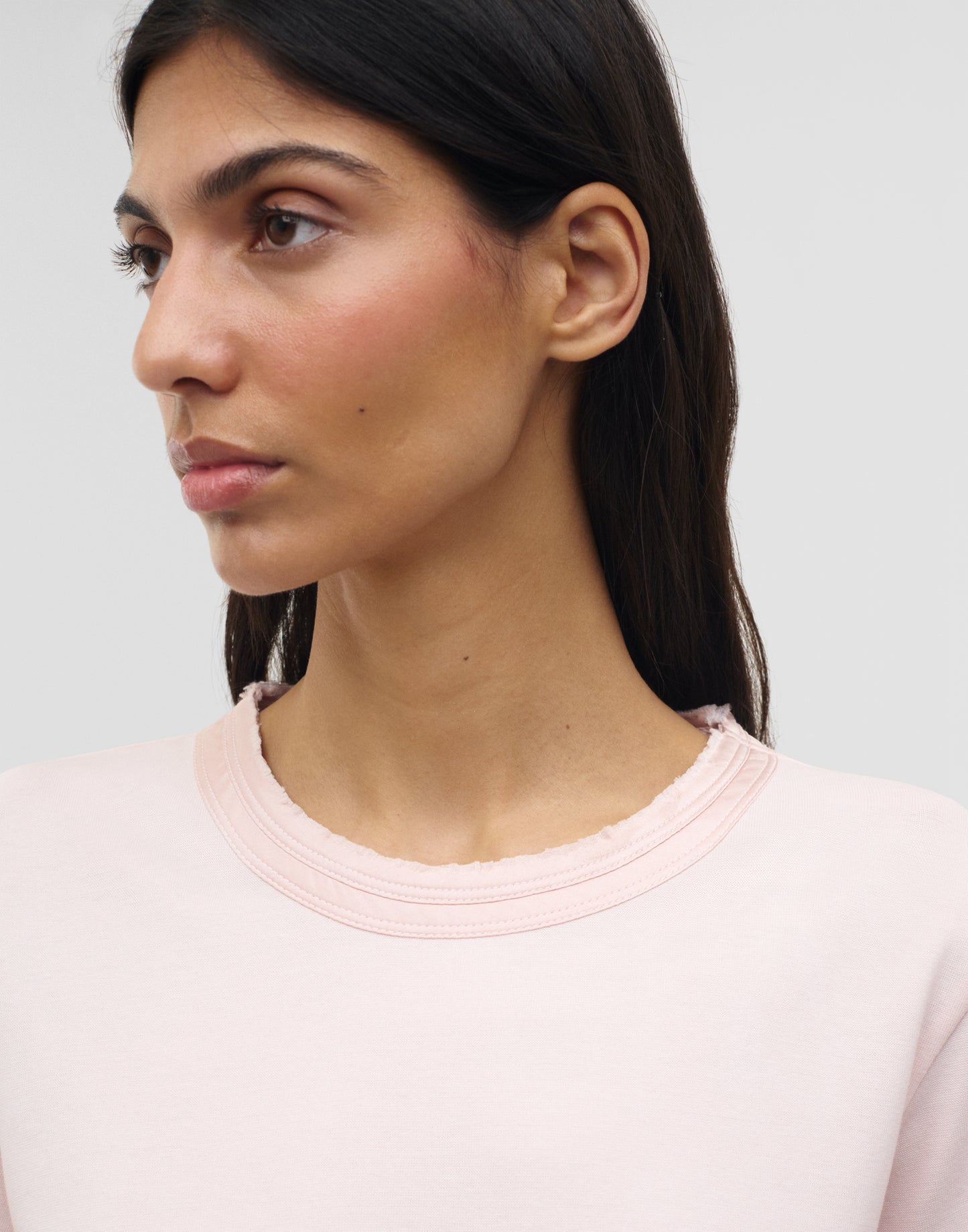Camiseta ribete seda