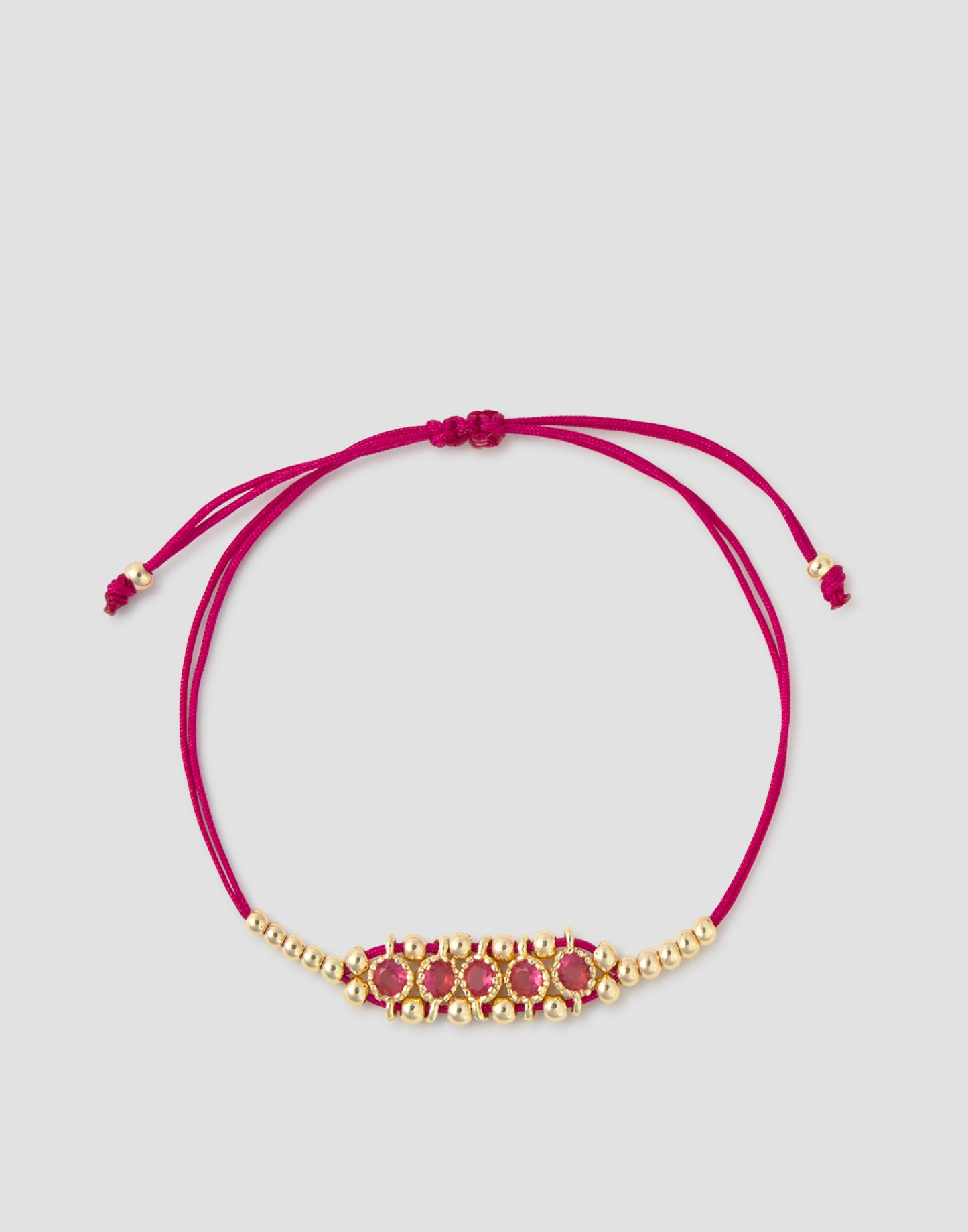 Pulsera beads piedra