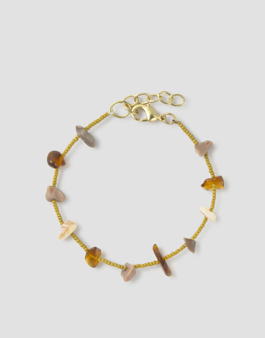 Pulsera piedras beads