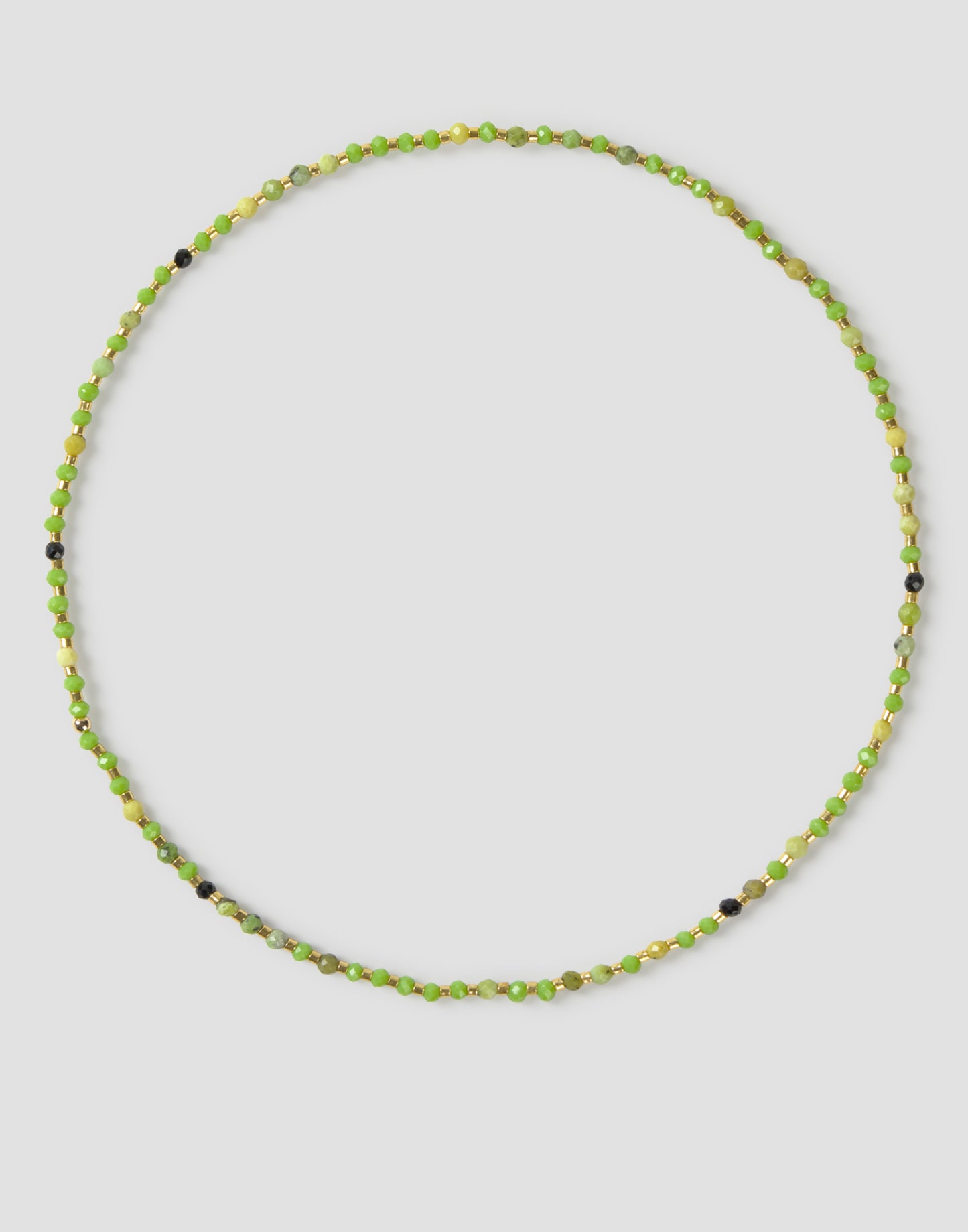 Collar elástico beads brillantes