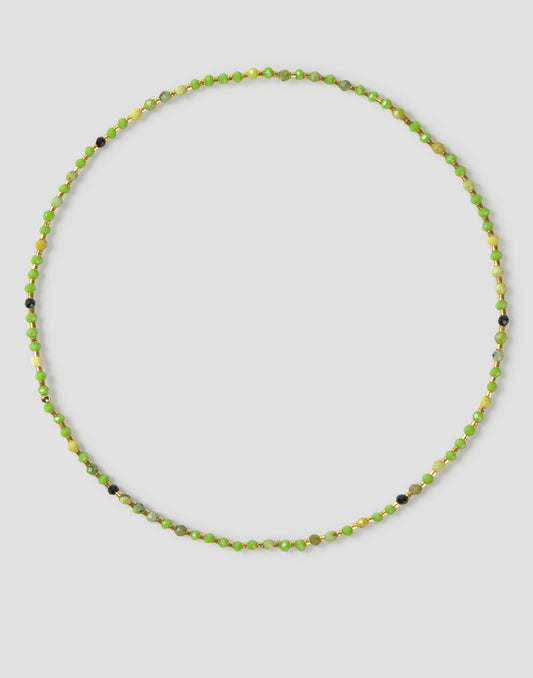 Collar elástico beads brillantes