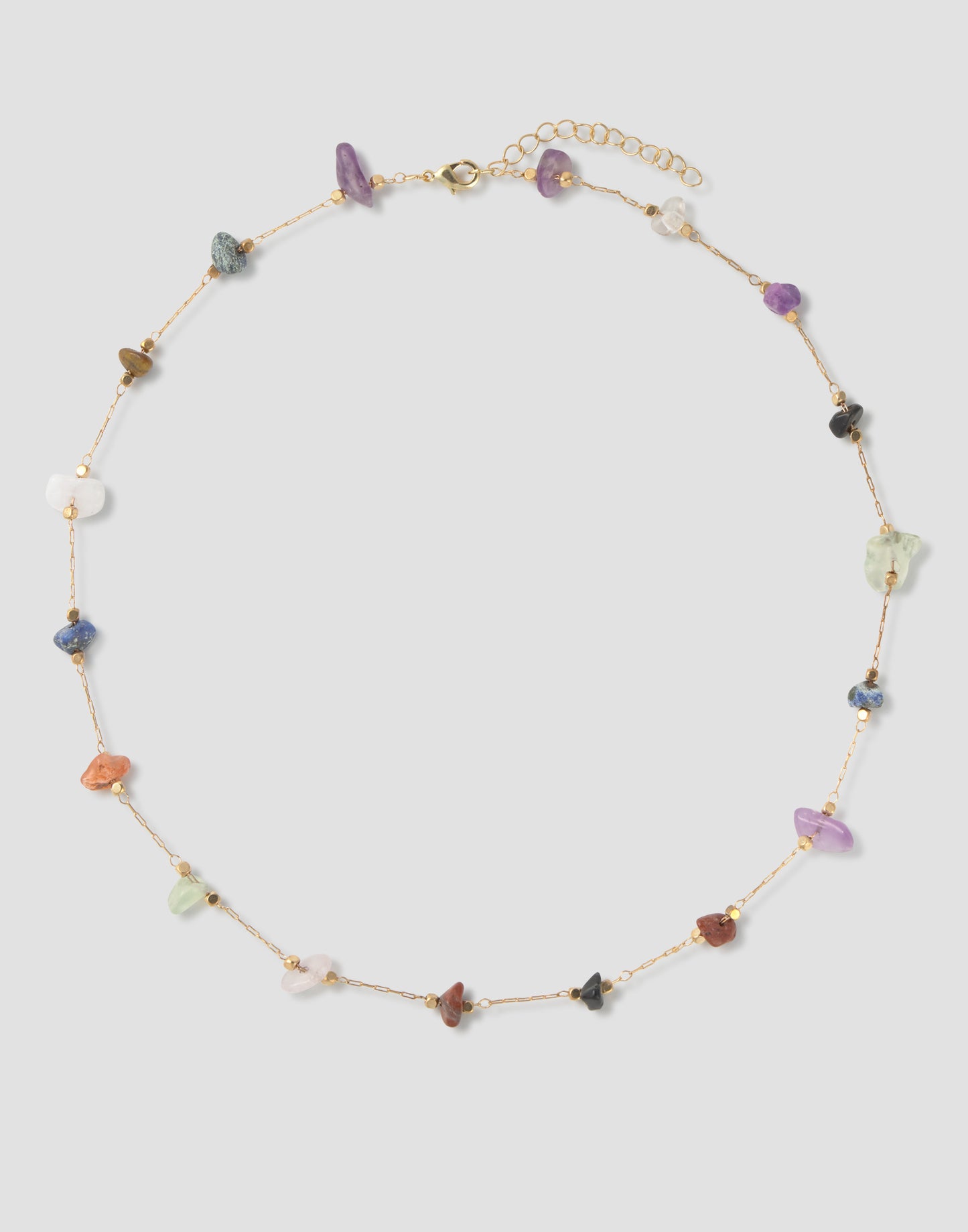 Collar multipiedras
