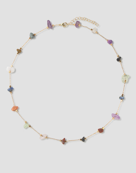 Collar multipiedras