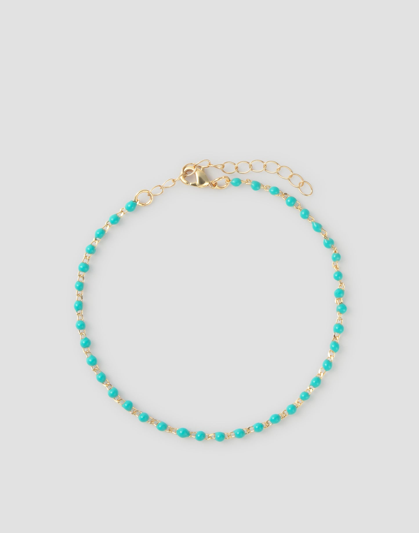 Pulsera bolitas engarzadas