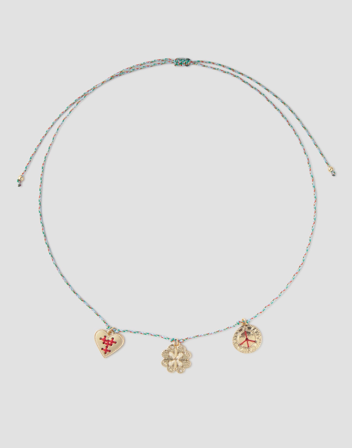 Collar hilo 3 charms