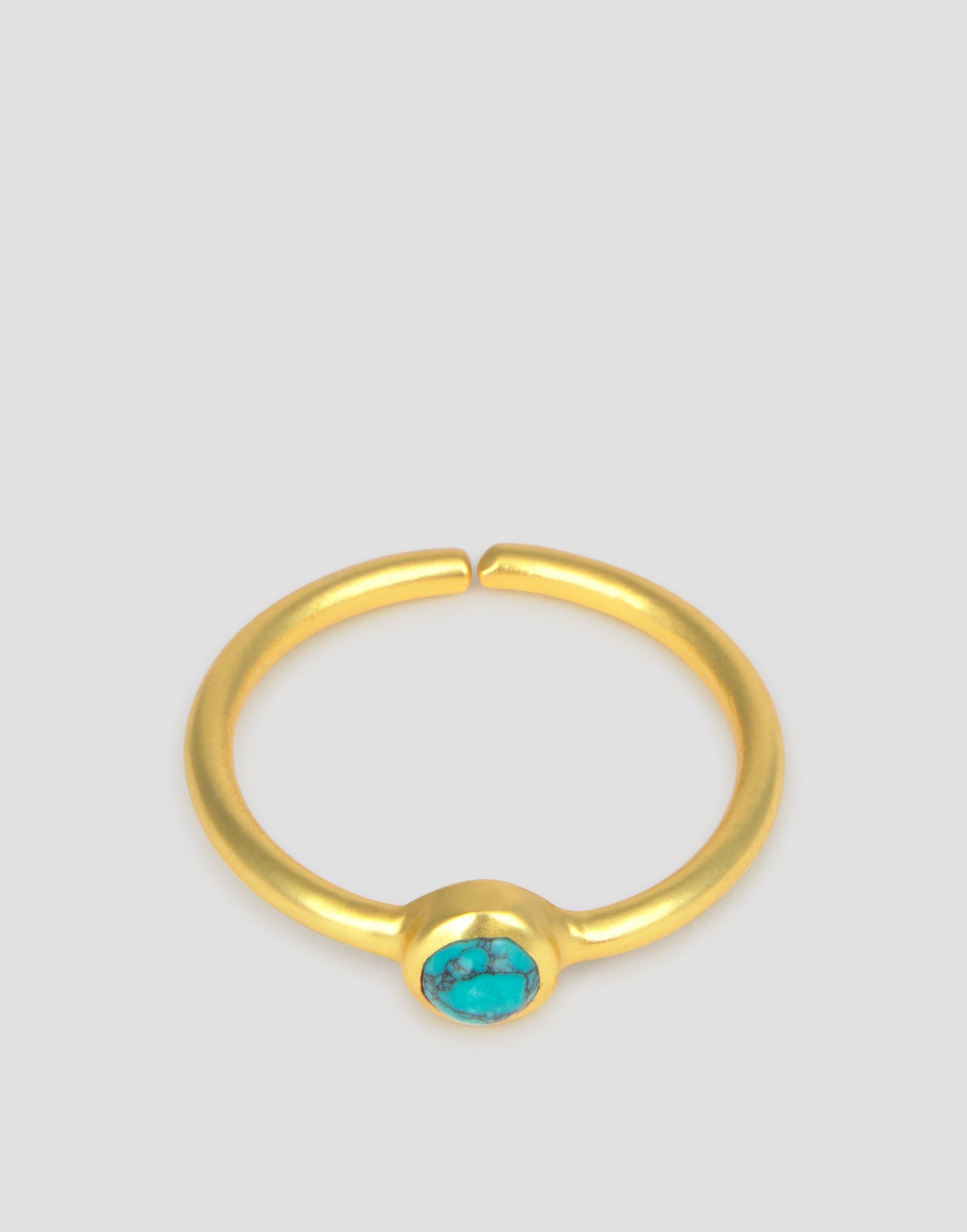 Anillo piedra turquesa