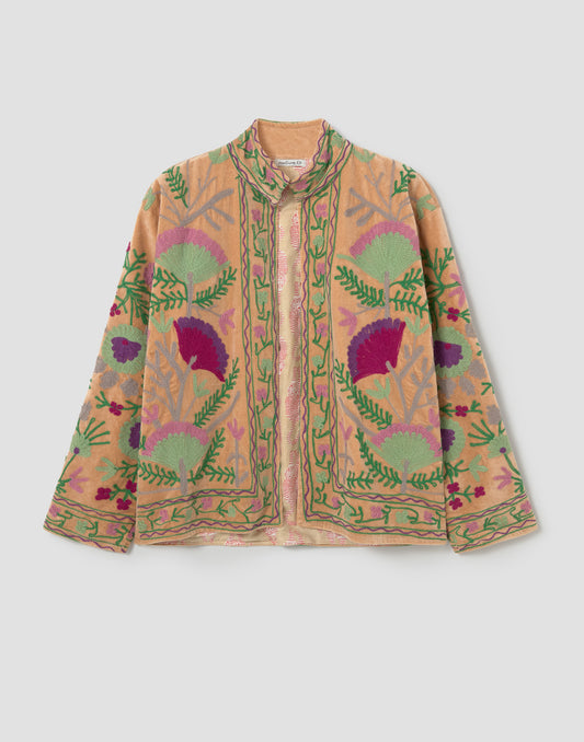 Chaqueta terciopelo India