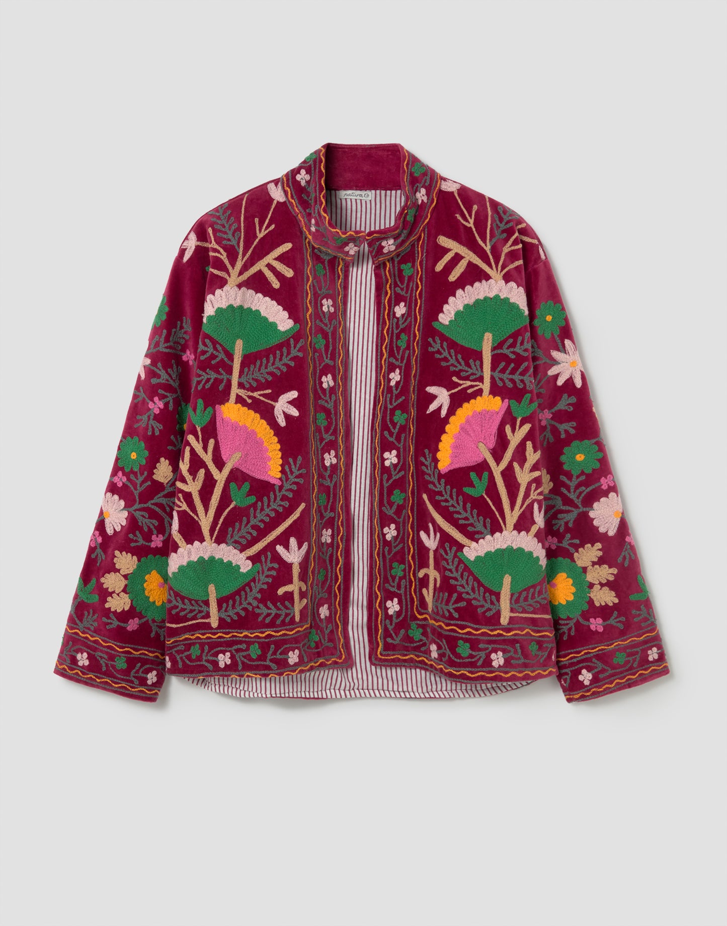 Chaqueta terciopelo India