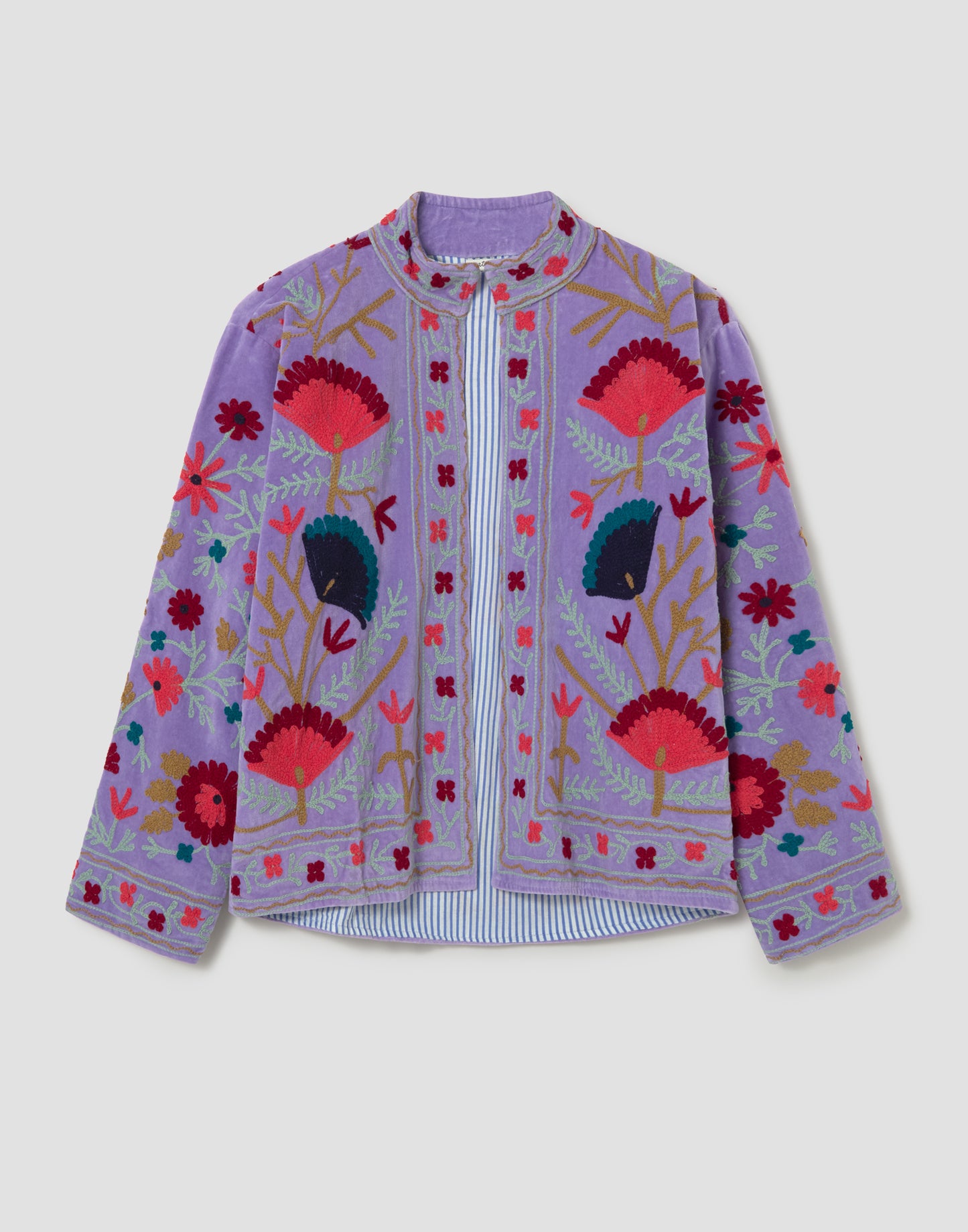 Chaqueta terciopelo India