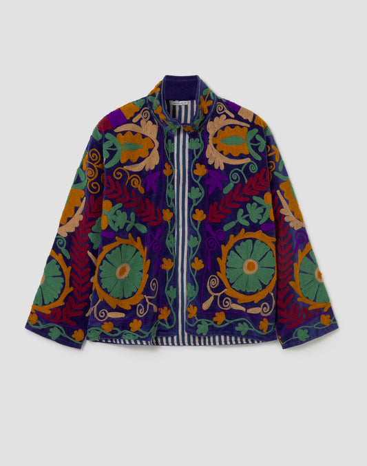 Chaqueta terciopelo India