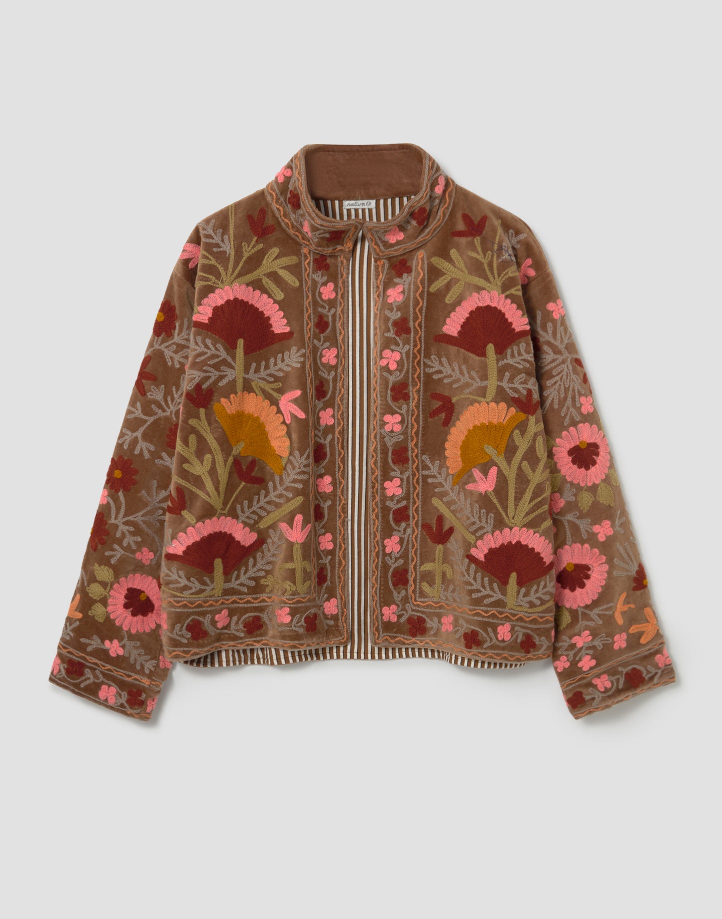 Chaqueta terciopelo India