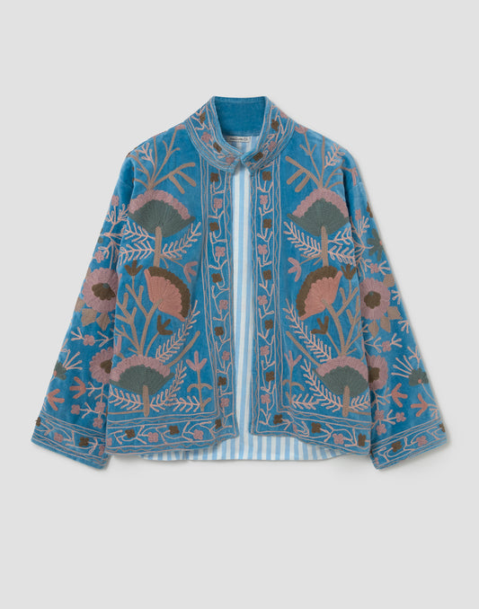 Chaqueta terciopelo India