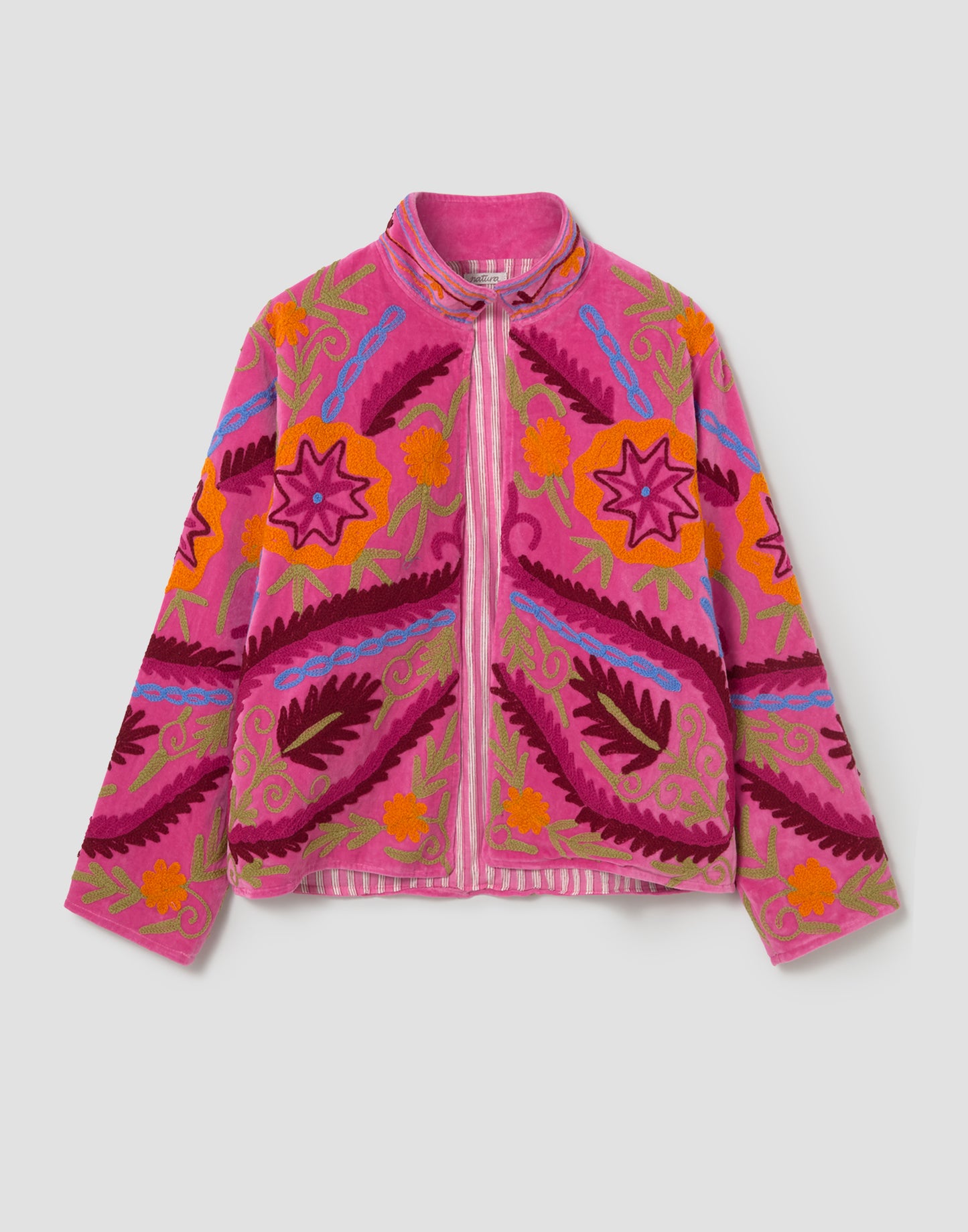 Chaqueta terciopelo India