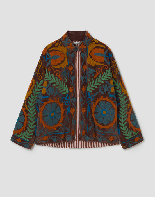 Chaqueta terciopelo India