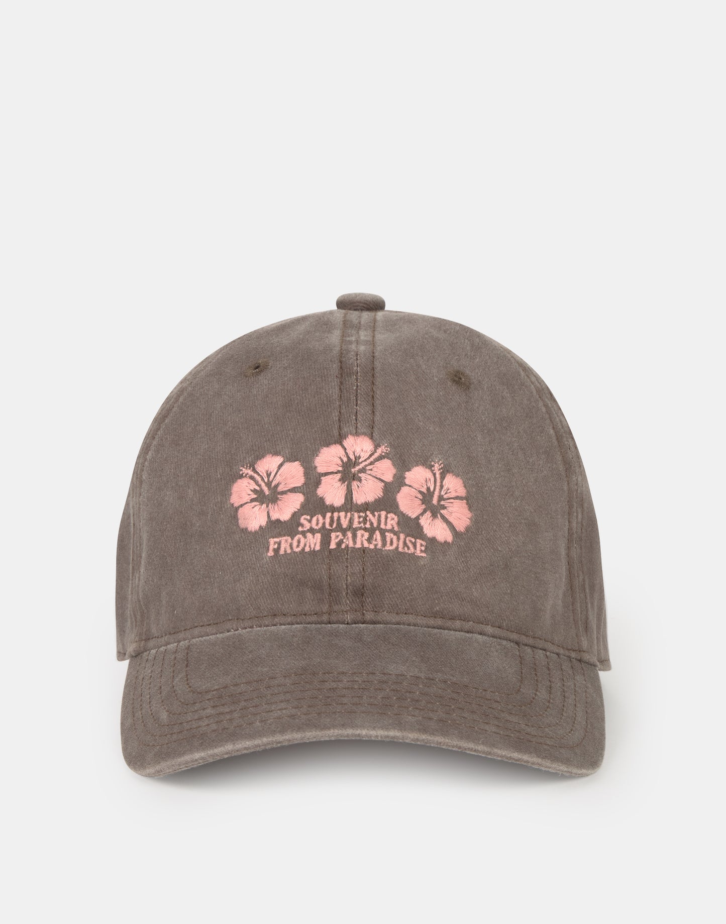 Gorra de cotó rentat